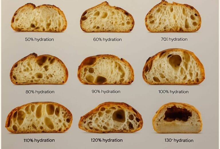 Open Crumb vs Tight Crumb: The Hydration Factor