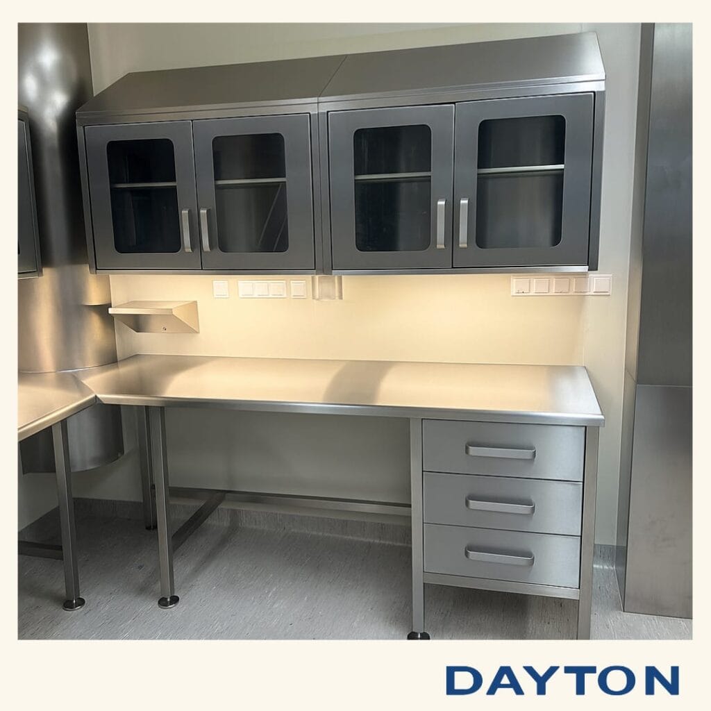 Solution custom-made furniture with hygienic and functional design