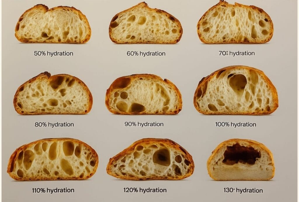 Open Crumb vs Tight Crumb The Hydration Factor