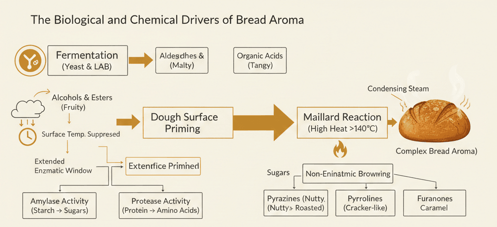 The Biological Engine of Flavor