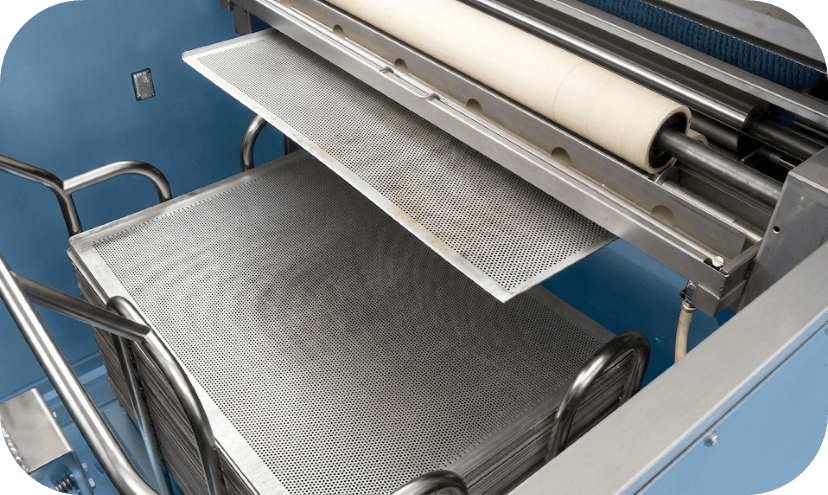 High Volume Bakery Tray Cleaning