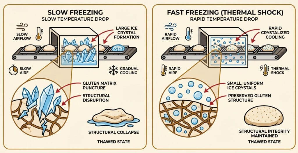 Overcoming Technical Challenges in Frozen Doughs Packaging - Diagram 2