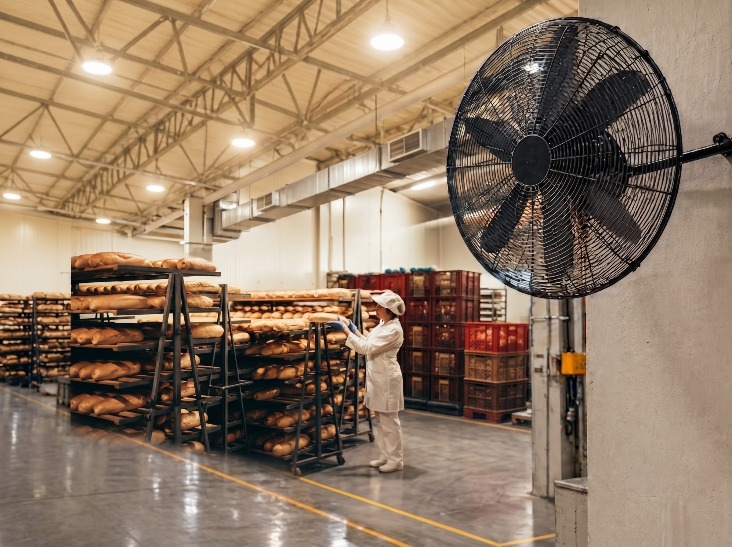 Bakery Climatization: Why Industrial Fans Could Ruin Doughs