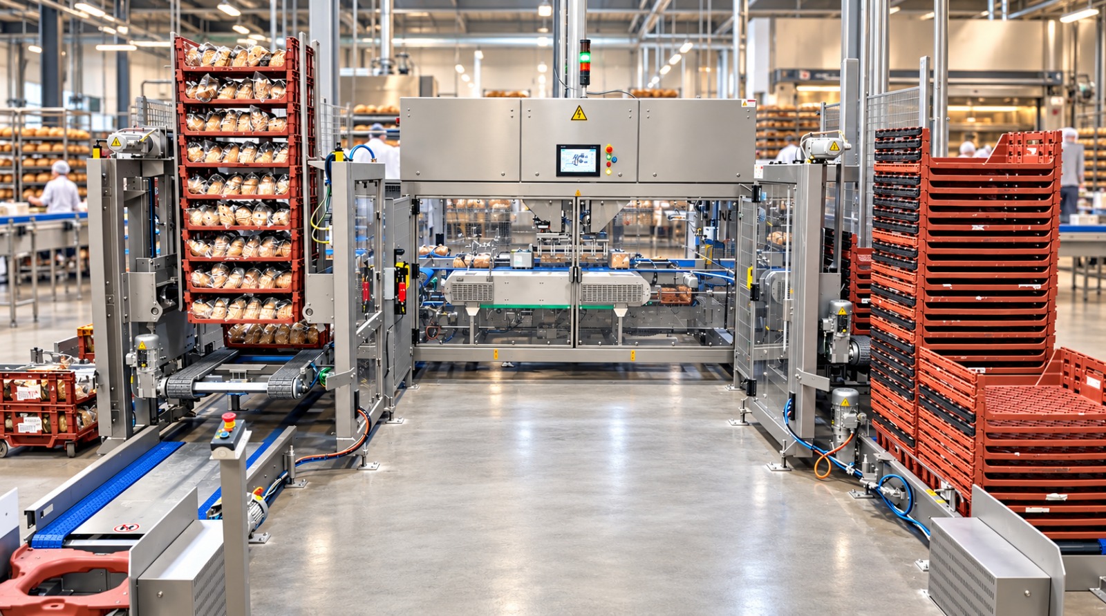 Short on Floor Space? Automate the End of Line in Bakeries Without Rebuilding the Plant